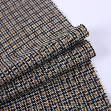 New design jacquard grid pattern coat pant men suit fabric textured fabric and textiles for clothing